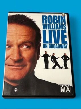Robin Williams - Live on Broadway DVD (White & Blue Cover)